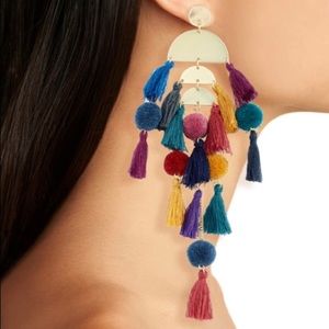 STELLA + RUBY Calypso Tassel Earrings